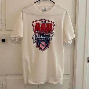 Delta  Weight Pro White T-Shirt Size L